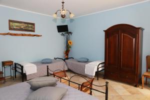 Χώρος καθιστικού στο Agriturismo Casa Della Nonna