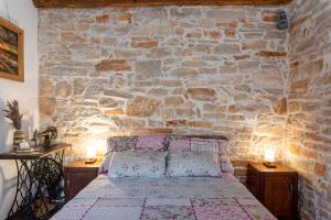 Ένα ή περισσότερα κρεβάτια σε δωμάτιο στο Holiday home in Medulin - Istrien 9341