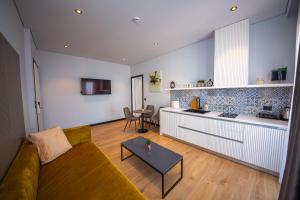 Köök või kööginurk majutusasutuses Apart-Hotel Lili2