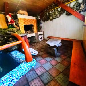 Posezení v ubytování Садиба" У Василя"