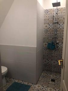 Vannituba majutusasutuses Korall Apartman Fonyód