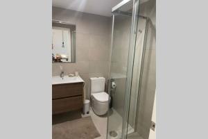Kúpeľňa v ubytovaní Apartamento en Playa Real, en 1ª línea de playa