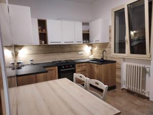 Köök või kööginurk majutusasutuses Casa vacanze vista mare Salento Tricase Porto villa Antonio e villa Rosanna