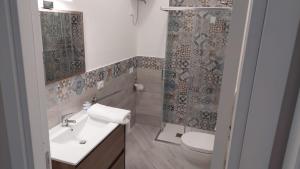 Koupelna v ubytování Casa Ponente