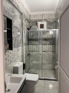 Koupelna v ubytování BLUE-53 PANSİYON VE APART