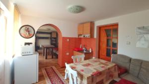 Η κουζίνα ή μικρή κουζίνα στο Casa La Agapia