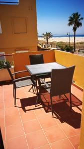A balcony or terrace at Urb Tortuga 1 Adults Recommended
