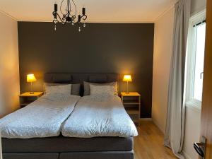 
Säng eller sängar i ett rum på Villa Tullgatan Borgholm
