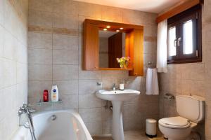 Kúpeľňa v ubytovaní Villa Thalia + 37 fotografií