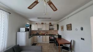 Kuchyň nebo kuchyňský kout v ubytování Apartmán Modré z nebe