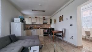 Kuchyň nebo kuchyňský kout v ubytování Apartmán Modré z nebe