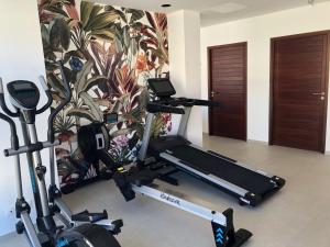 Fitnesa centrs un/vai fitnesa iespējas naktsmītnē Hotel Palazzu & SPA - Adult Only