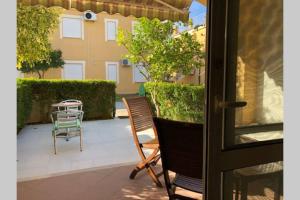 Balkón alebo terasa v ubytovaní Pizzo Beach Club, 11 G