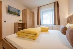 Posteľ alebo postele v izbe v ubytovaní Ferienwohnung Stern