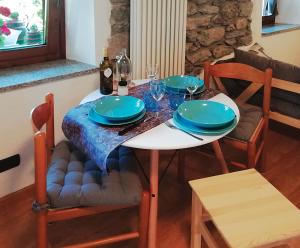 Posezení v ubytování Casa Coccolin