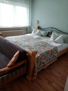 Postel nebo postele na pokoji v ubytování Pension Klaus