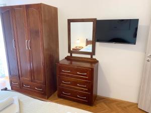 TV a/nebo společenská místnost v ubytování Guesthouse Maver