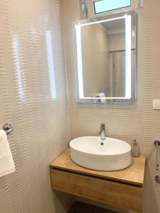 Koupelna v ubytování Guesthouse Maver