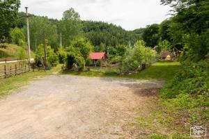 Paesaggio naturale nelle vicinanze del campeggio