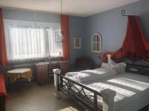Postel nebo postele na pokoji v ubytování Pension Klaus