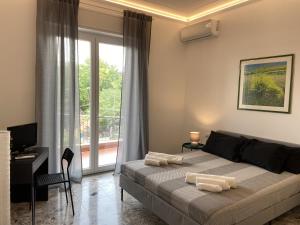 Postel nebo postele na pokoji v ubytování Cutapp Guest House