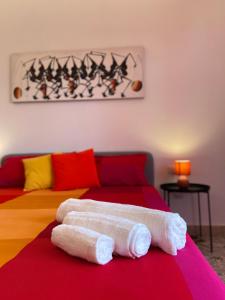 Postel nebo postele na pokoji v ubytování Cutapp Guest House