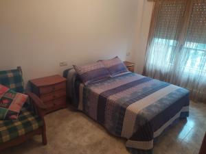 Postel nebo postele na pokoji v ubytování Apartamento de verano en Vilagarcía de Arousa