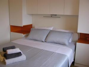 Postel nebo postele na pokoji v ubytování Apartman Istra