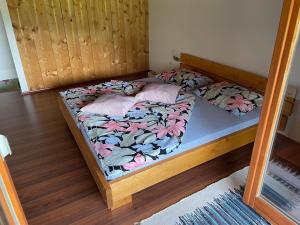 Postel nebo postele na pokoji v ubytování Apartma-BUOVC