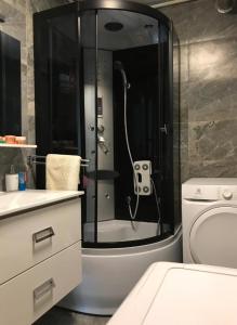 Koupelna v ubytování Slatka sobica za dvoje sa upotrebom zajednicke kuhinje i kupaonice