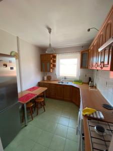 Kuchnia lub aneks kuchenny w obiekcie Apartament U rybaka