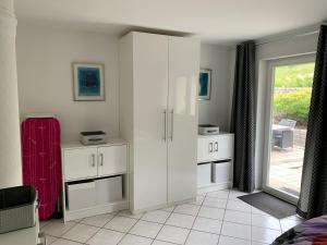 Kuchyň nebo kuchyňský kout v ubytování Boardinghouse Saargau