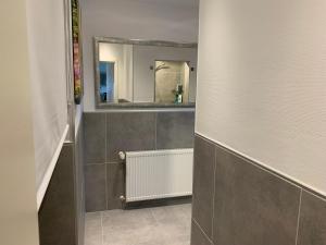 Koupelna v ubytování Boardinghouse Saargau