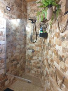 A bathroom at Stanza Del Viggiatore