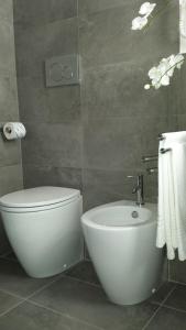 Koupelna v ubytování Hotel Friuli