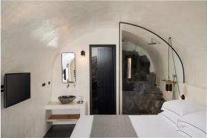 Letto o letti in una camera di Stella Rocca A Mare