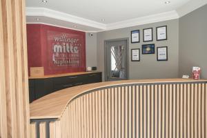 Vstupní hala nebo recepce v ubytování Hotel Willinger Mitte