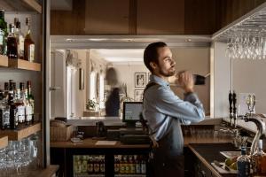 Nápoje v ubytování Hotell Villa Långbers + 37 fotografií