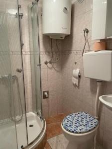 Vonios kambarys apgyvendinimo įstaigoje Apartments Pape