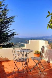 Balcó o terrassa a Villino Sole di Toscana con terrazza panoramica e giardino
