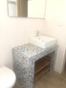 Koupelna v ubytování Messapia Casa Vacanze