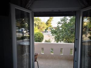A balcony or terrace at Irina Haus