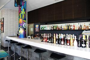 
The lounge or bar area at Rise Hotel
