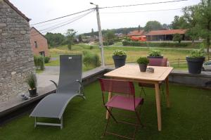 Zahrada ubytování Appartement Fleurs des champs - Esc'Appart