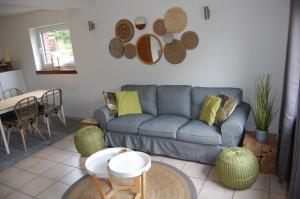 Posezení v ubytování Appartement Fleurs des champs - Esc'Appart