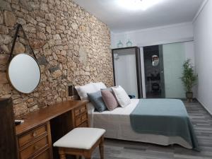 Postel nebo postele na pokoji v ubytování Adeyu Tropical
