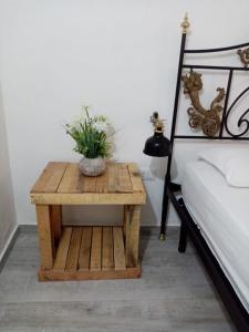 A bed or beds in a room at I Nidi di Colombo