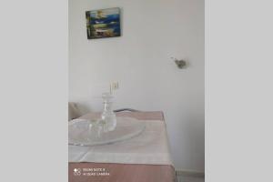Posteľ alebo postele v izbe v ubytovaní Studio with view - old town of Rethymno
