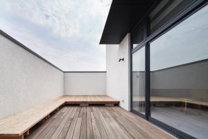 Balkón nebo terasa v ubytování MUSTARD HOTEL SHIMOKITAZAWA
