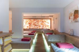 Katil atau katil-katil dalam bilik di Hotel Kaiserhof Kitzbühel, 4 Sterne Superior
